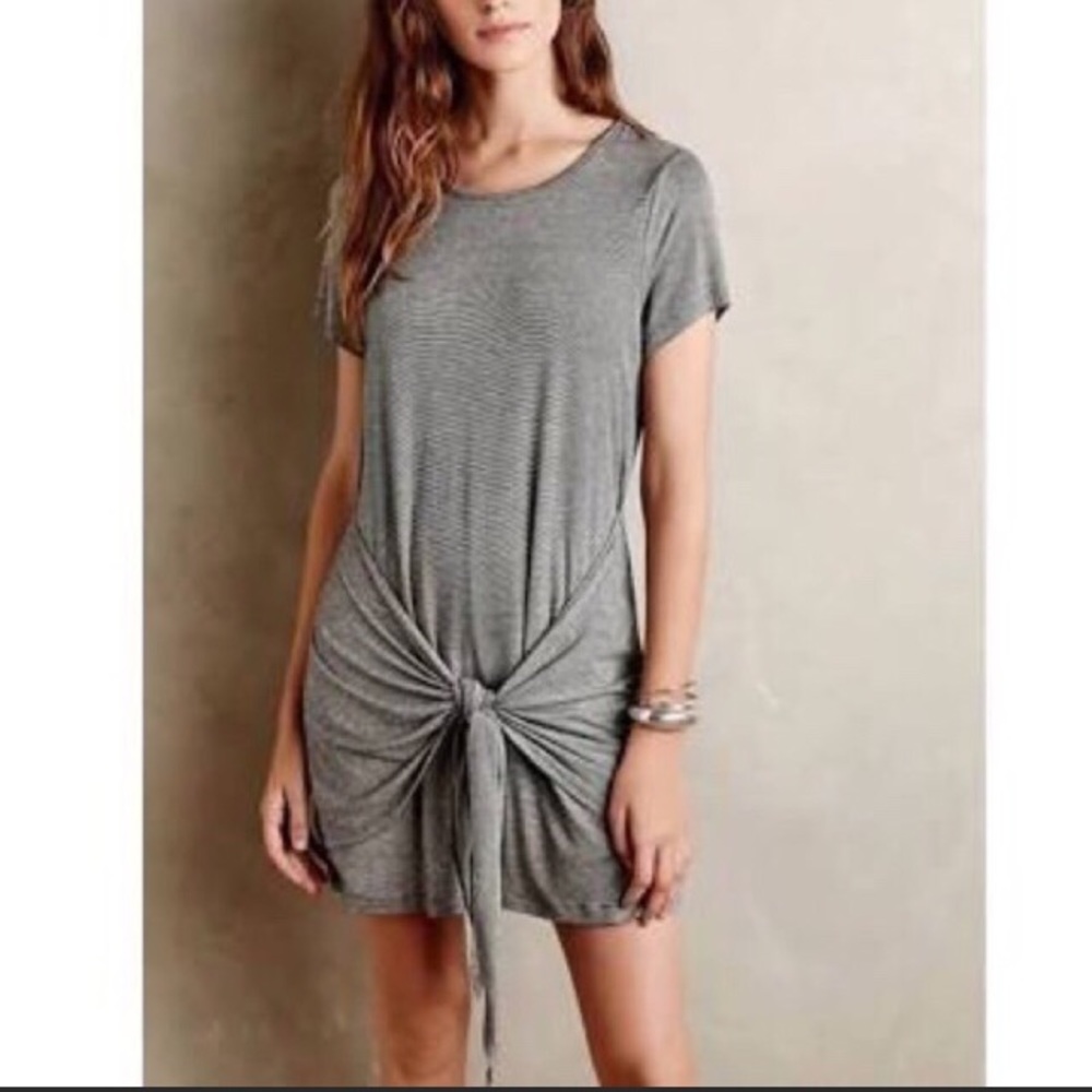 Dolan Tie-Front Tshirt Dress